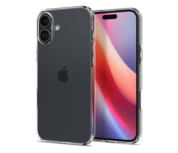 SPIGEN Liquid Crystal do iPhone 16 Plus Crystal Clear ACS08064 - 1279638 - zdjęcie